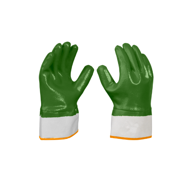 Guantes de Nitrilo para Trabajo Industrial | Guantes de Protección Antideslizantes para Jardinería y Herramientas