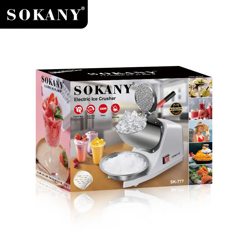 PICADOR TRITURADOR DE HIELO SOKANY 300 W