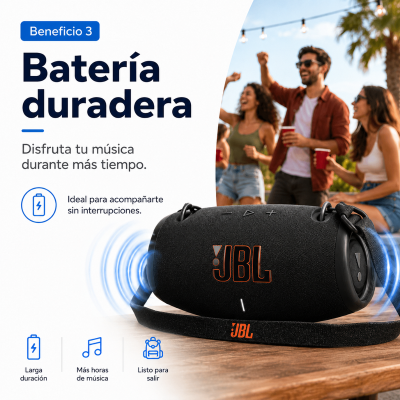 Batería duradera