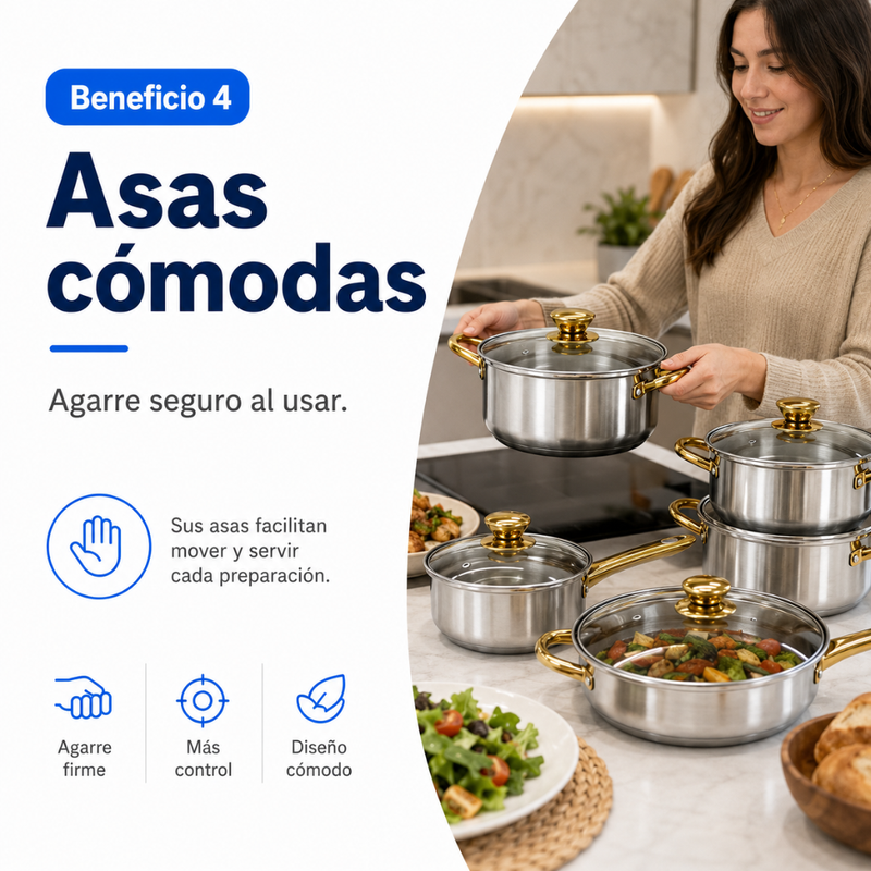 Fácil de usar