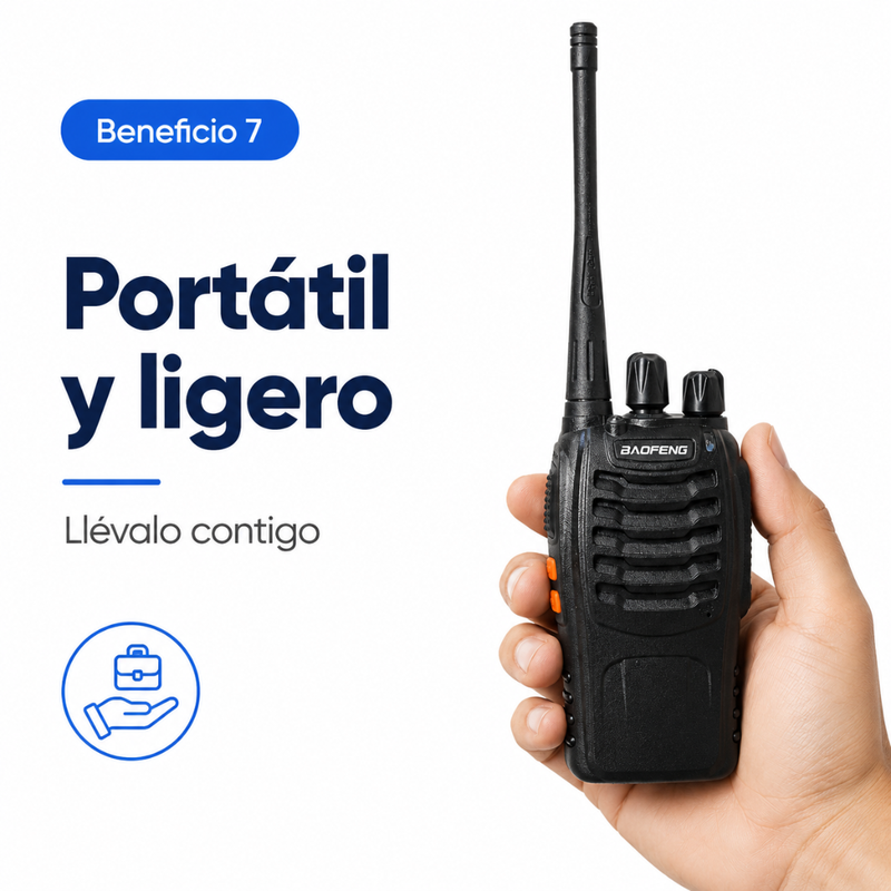 Portátil y ligero