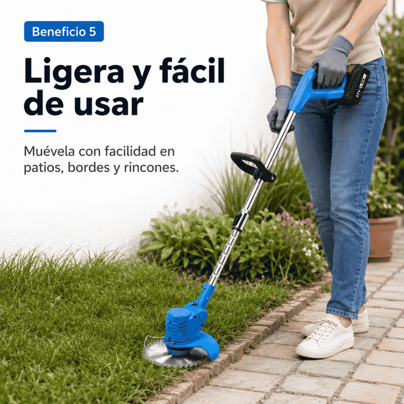 Ligera y fácil de usar